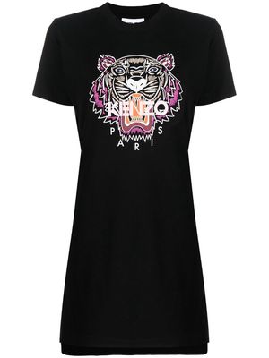Kenzo Tiger Head T-shirt dress - Black