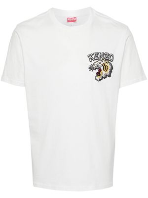 Kenzo Varsity Jungle cotton T-shirt - White