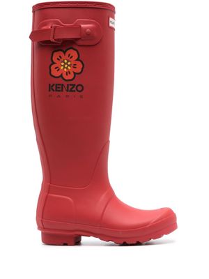 Kenzo x Hunter Wellington boots - Red