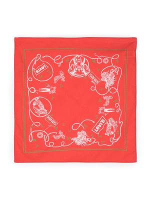 Kenzo x Levi's® cotton bandana - Red