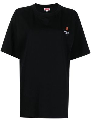 Kenzo x Nigo Oversized logo-embroidered T-shirt - Black