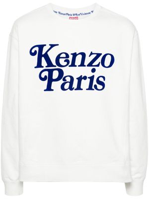 Kenzo x Verdy flocked-logo sweatshirt - White