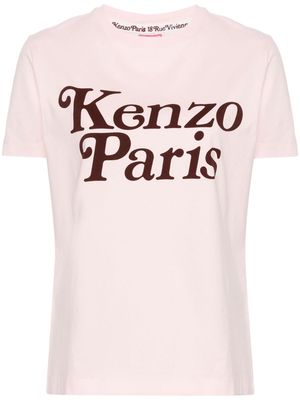 Kenzo x Verdy logo-print T-shirt - Pink