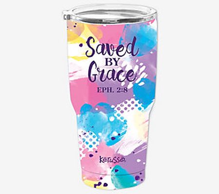 Kerusso 30-oz Saved By Grace Dual Wall Tumbler
