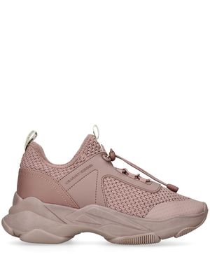 KG Kurt Geiger Leighton chunky-sole low-top sneakers - "TAUPE COMBINATION"