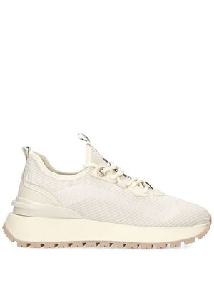 KG Kurt Geiger Louisa knit-panel sneakers - Neutrals