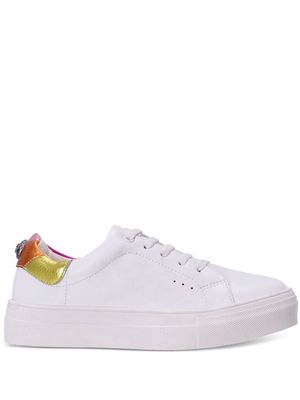 KG Kurt Geiger Mini Laney faux-leather sneakers - White