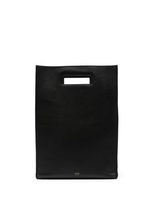 KHAITE cut-out handles tote bag - Black