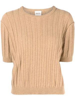 KHAITE Esmerelda cashmere sweater - Brown