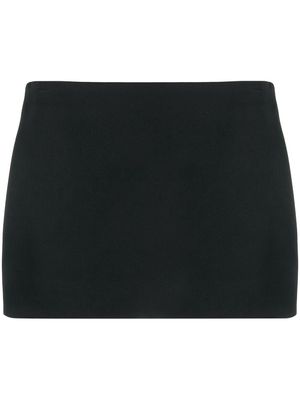 KHAITE Jett tailored miniskirt - Black