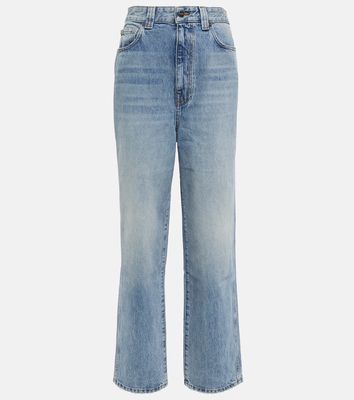 Khaite Martin distressed high-rise jeans