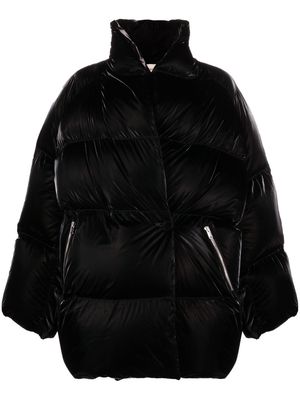 KHAITE Mott high-shine puffer coat - Black