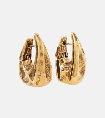 Khaite Olivia Small 18kt gold-plated hoop earrings