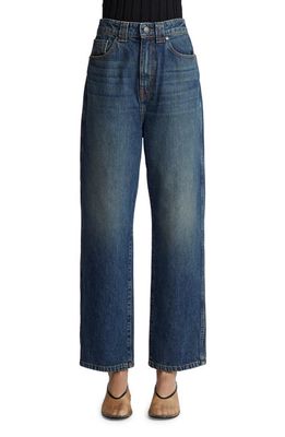 Khaite Shalbi High Waist Wide Leg Jeans in Stinson