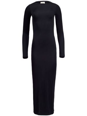KHAITE The Bayra midi dress - Black