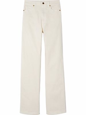 KHAITE The Danielle high-rise jeans - White