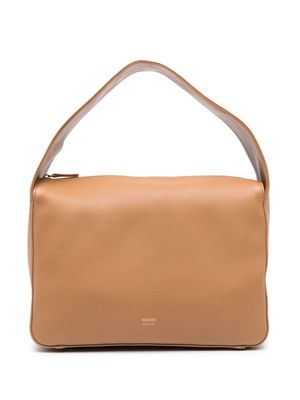 KHAITE The Elena leather tote bag - Brown