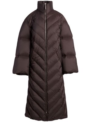 KHAITE The Farrow puffer coat - Brown