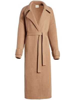 KHAITE The Filip cashmere coat - Neutrals