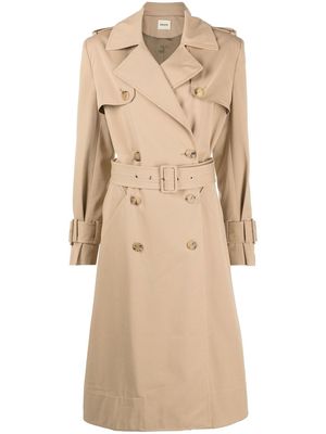 KHAITE The Murphy trench coat - Neutrals
