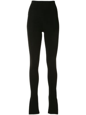 KHAITE The Roonie high-waist trousers - Black