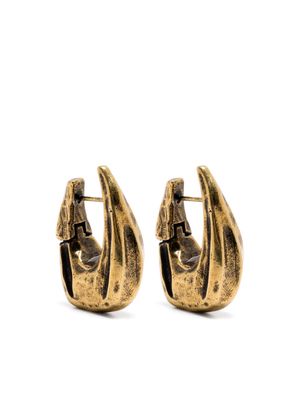 KHAITE The Small Olivia hoop earrings - Gold