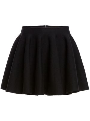 KHAITE The Ulli knitted miniskirt - Black