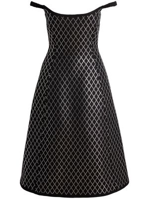 KHAITE The Uma crystal-embellished dress - Black