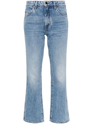 KHAITE The Vivian bootcut jeans - Blue
