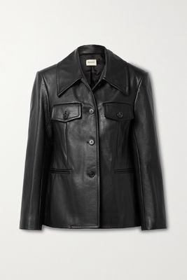Khaite - Turley Leather Jacket - Black