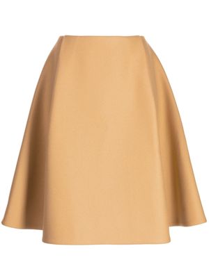 KHAITE Ulli knit skirt - Brown