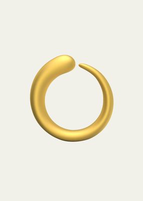 Khartoum Stacking Ring in Nude Matte 18K Gold Vermeil