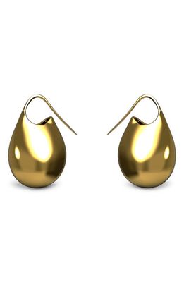 Khiry Jug Drop Earrings in Polished Gold Vermeil