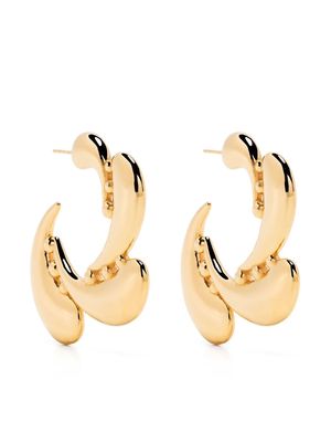 KHIRY Talon Coalition hoop earrings - Gold