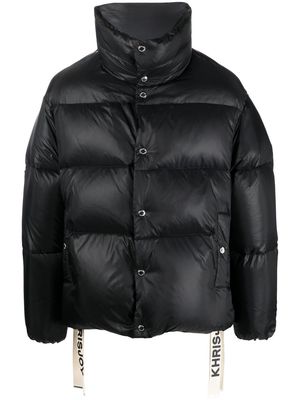 Khrisjoy feather-down puffer jacket - Black