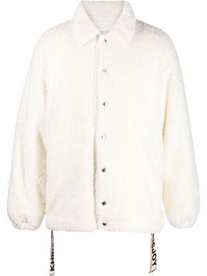 Khrisjoy fleece padded jacket - White