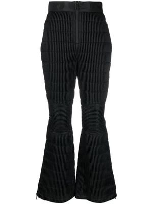 Khrisjoy high-waisted padded ski trousers - Black