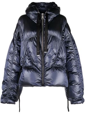 Khrisjoy hooded puffer jacket - Blue