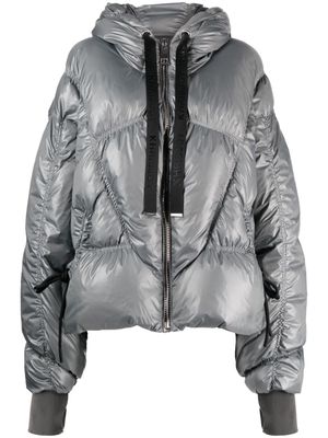 Khrisjoy Iconic metallic-effect padded jacket - Grey
