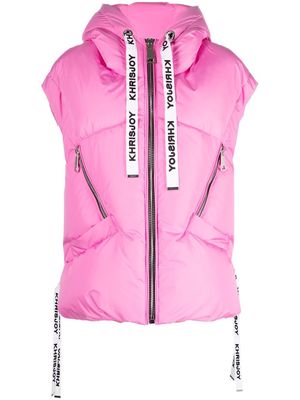 Khrisjoy Iconic padded gilet - Pink