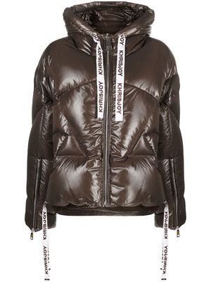 Khrisjoy Iconic puffer jacket - Brown