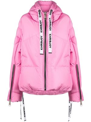 Khrisjoy Iconic puffer jacket - Pink