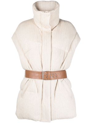 Khrisjoy New Iconic knitted gilet - Neutrals