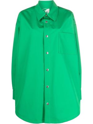Khrisjoy oversize boyfriend shirt - Green