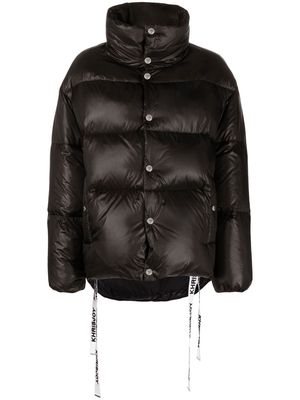 Khrisjoy oversized padded coat - Black