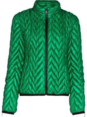 Khrisjoy quilted zip-fastening jacket - Green