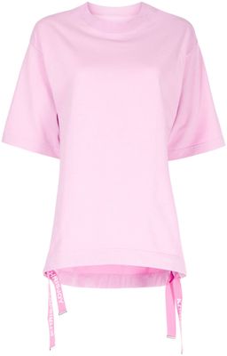 Khrisjoy Route graphic-print T-shirt - Pink