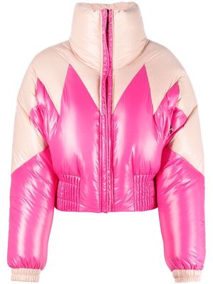 Khrisjoy two-tone padded jacket - Pink