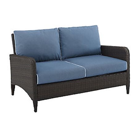 Kiawah Outdoor Wicker Loveseat