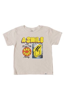 Kid Dangerous Kids' A Smile a Day Graphic T-Shirt in Natural